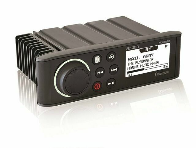 Fusion MS - RA70 Bluetooth Marine Stereo A2DP streaming USB playback open box new - MagsTag