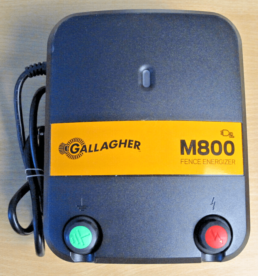 Gallagher G323524 M800 Electric Fence Energizer Black OPEN BOX - MagsTag