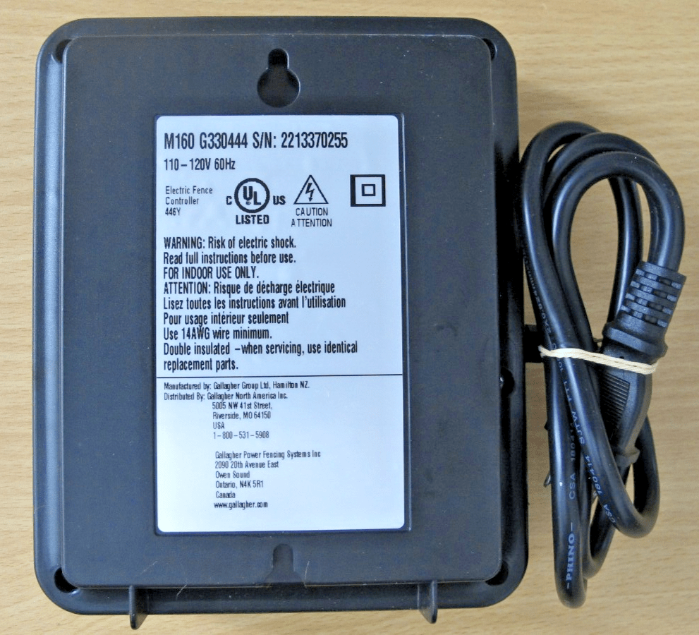 Gallagher M160 30 - Mile Plug - In Fence Energizer G330444 Unused OPEN BOX - MagsTag