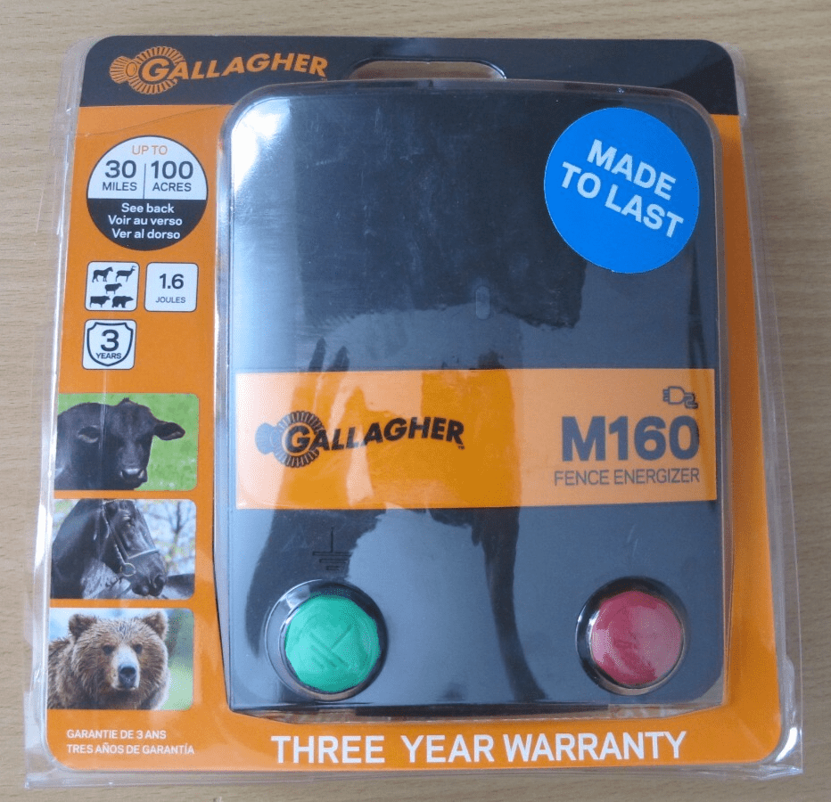 Gallagher M160 30 - Mile Plug - In Fence Energizer G330444 Unused OPEN BOX - MagsTag