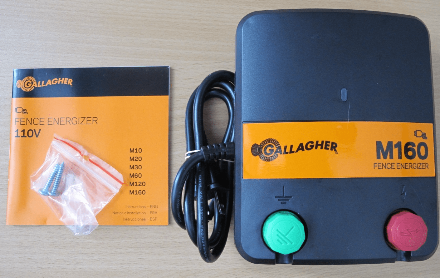 Gallagher M160 30 - Mile Plug - In Fence Energizer G330444 Unused OPEN BOX - MagsTag