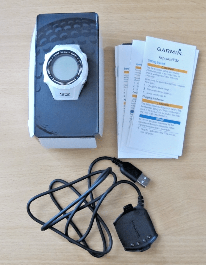 Garmin Approach S2 GPS golf watch Layup Dogleg Distances Shot Measurement - MagsTag