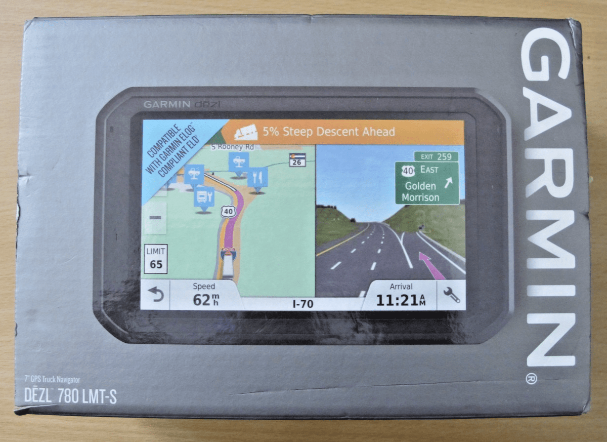 Garmin dēzl 780 LMT-S 7 inch GPS Truck Navigator Bluetooth voice Tested Mint New - MagsTag