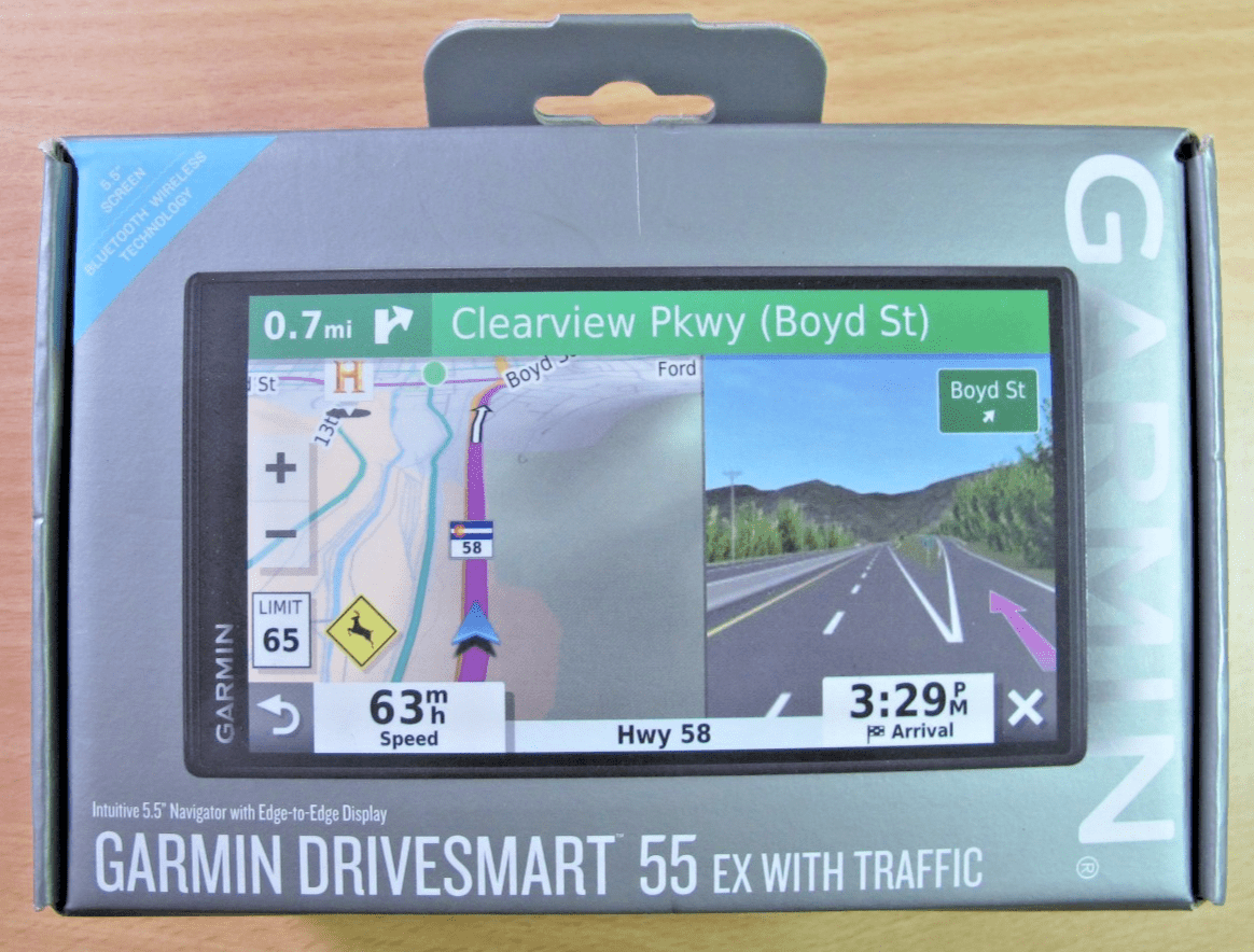 GARMIN DRIVESMART GPS Navigator 55 Ex With Traffic 5.5" Display Open box - MagsTag