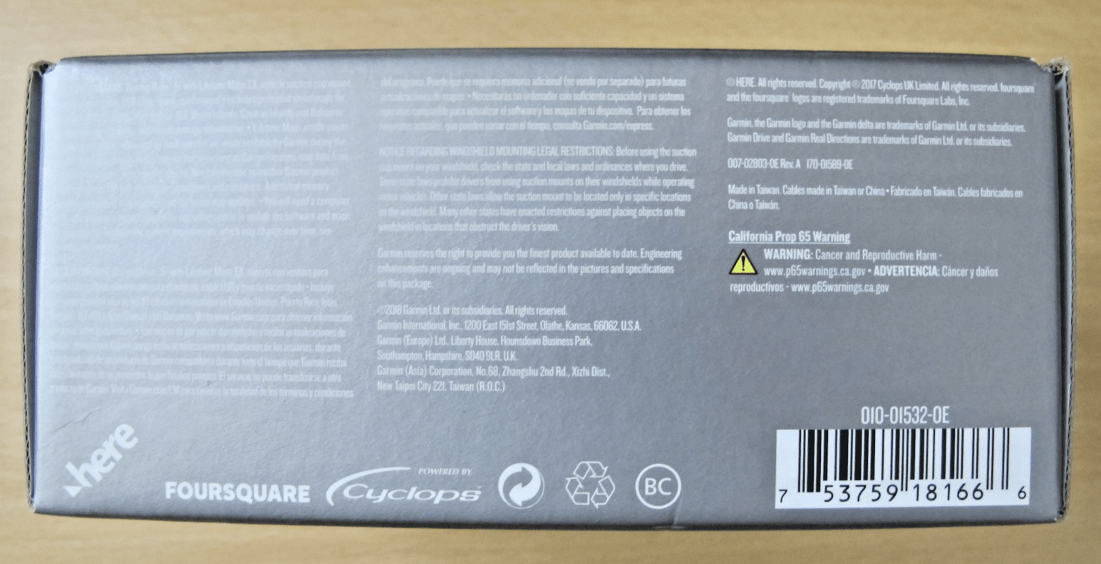 Garmin GPS-Auto Drive 5 USA LM EX (010-01532-0E) New Unused Open Box - MagsTag