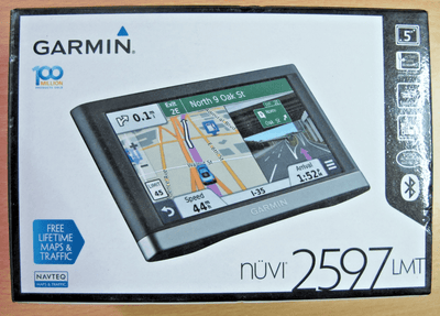 Garmin Nuvi 2597LMT Advanced Series GPS Lifetime Maps & Traffic Unused mint - MagsTag