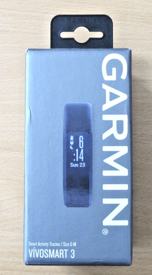 Garmin Vivosmart 3 Activity Fitness Tracker Black With Charger New Unused - MagsTag