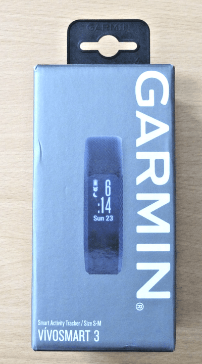 Garmin Vivosmart 3 Activity Fitness Tracker Black With Charger New Unused - MagsTag