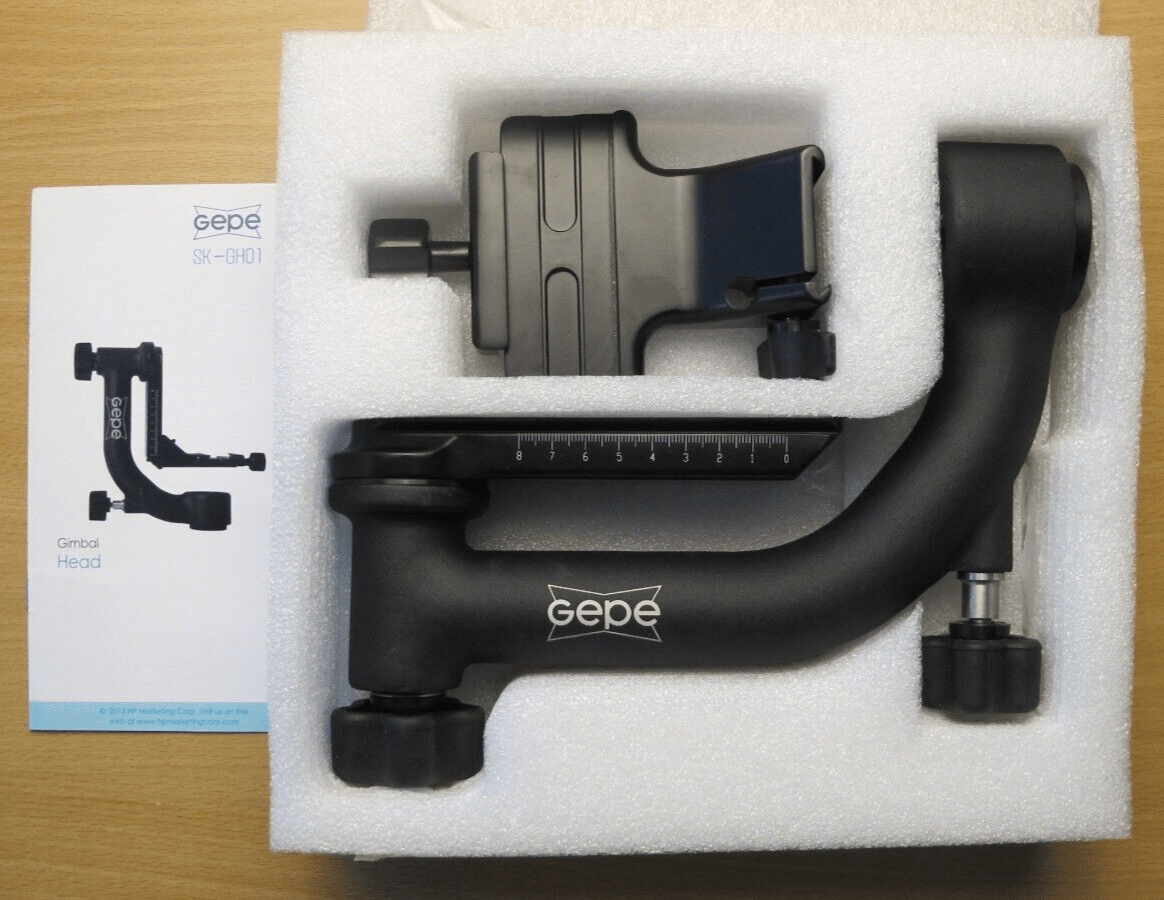 Gepe Pro SK - GH01 Gimbal Head Mount Open Box Unused - MagsTag