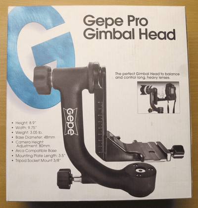 Gepe Pro SK - GH01 Gimbal Head Mount Open Box Unused - MagsTag