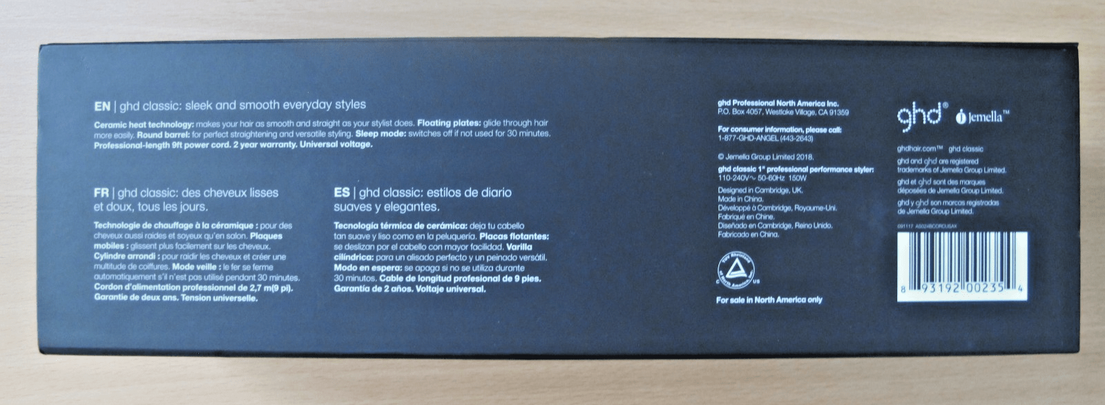GHD CLASSIC PROFESSIONAL PERFORMANCE 1" STYLER HAIR IRON Unused Open Box - MagsTag