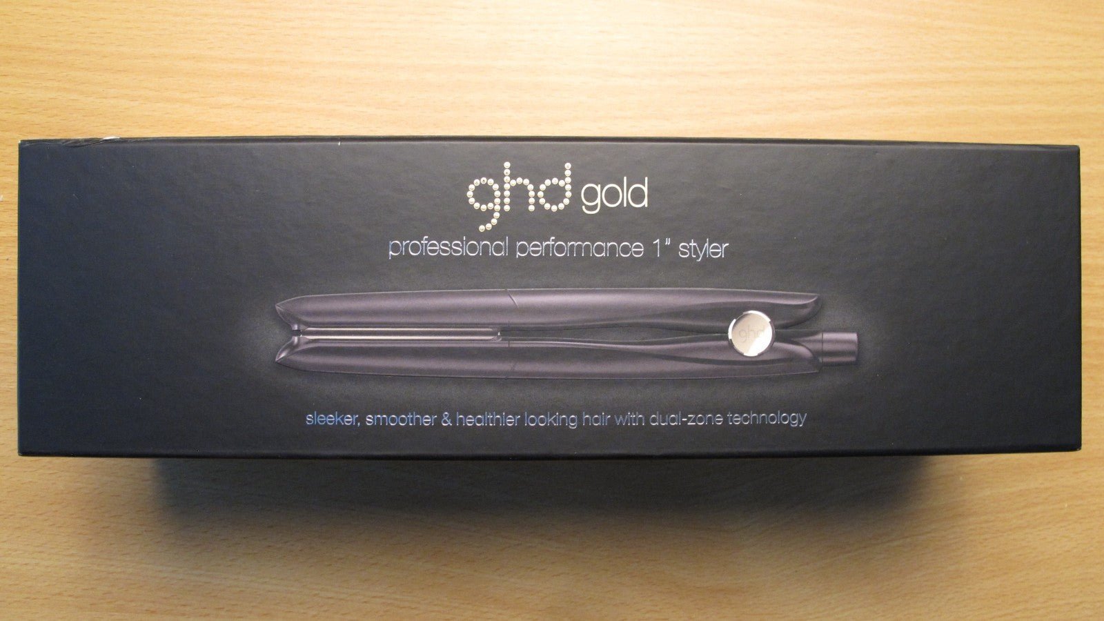 GHD Gold Styler 1" Flat Iron Hair Straightener Black Universal Voltage 110/220 - MagsTag