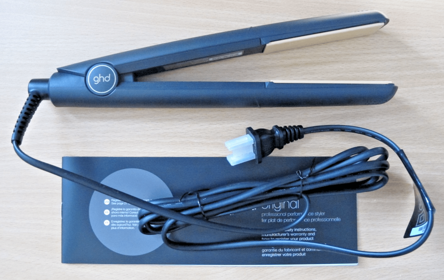 GHD Original Styler 1" Flat Iron Hair Straightener Black Unused - MagsTag