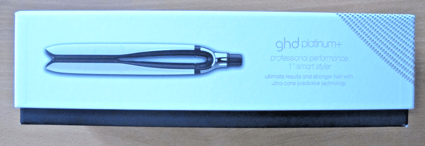 GHD Platinum + Styler Professional 1" Flat Iron Smart Hair Straightener - White - MagsTag