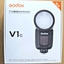 Godox TTL V1 C KIT Wireless Adjustable Round Head Flash for Canon DSLR - MagsTag