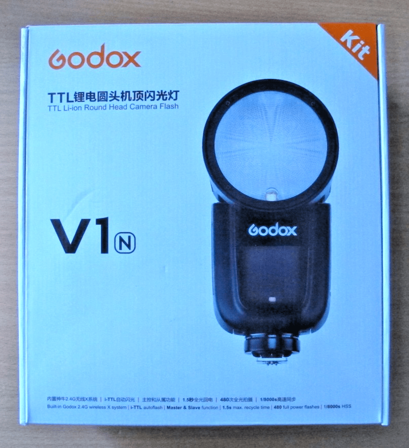 Godox V1 - N Flash Speedlite Nikon 76Ws 2.4G X Wireless TTL 1/8000 HSS Flash - MagsTag