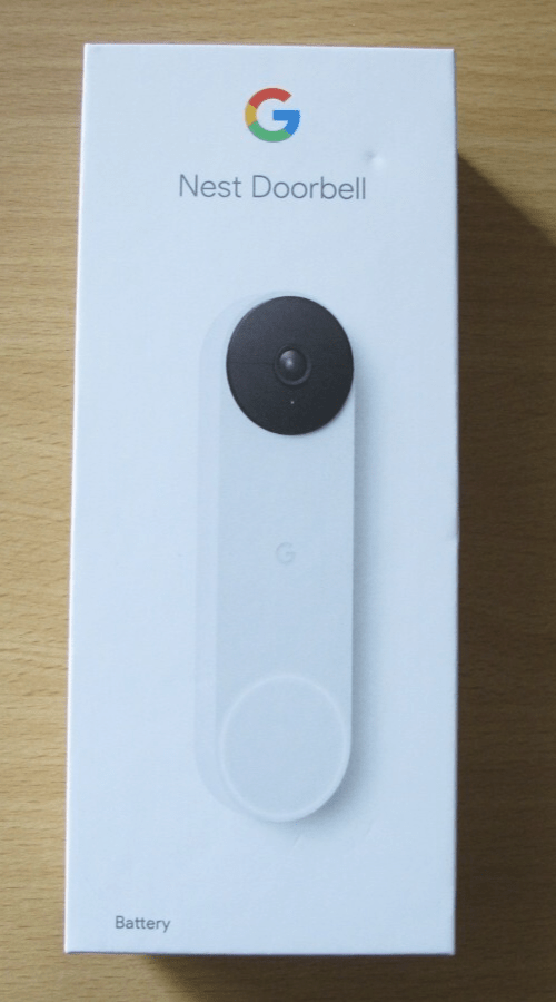 Google Nest Smart Wi - Fi Video Doorbell Camera Snow GA01318 - US Unused - MagsTag