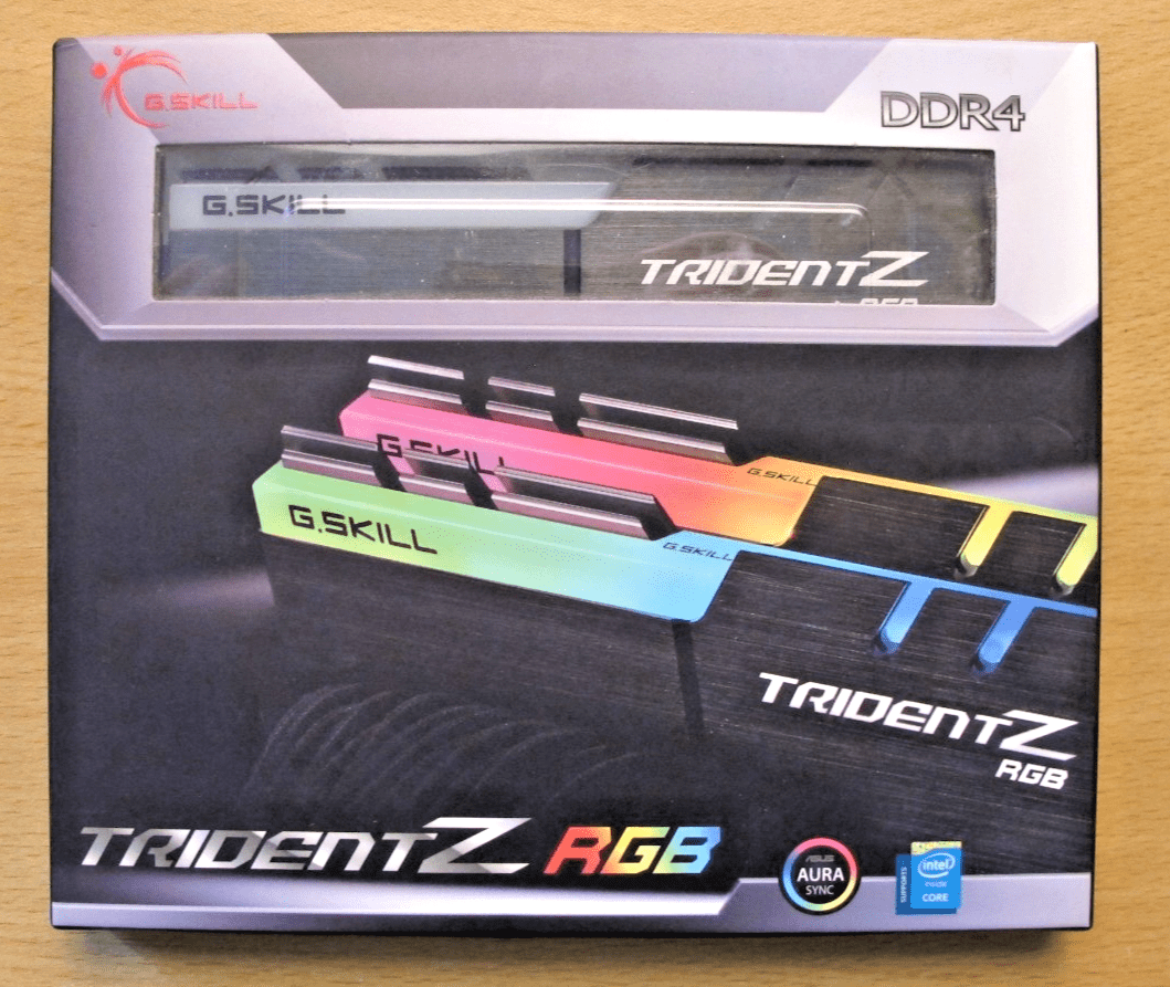 G.SKILL Trident Z RGB Series DDR4 RAM 16GB (2x8GB) 3000MT/s CL16 - 18 - 18 - 38 1.35V - MagsTag