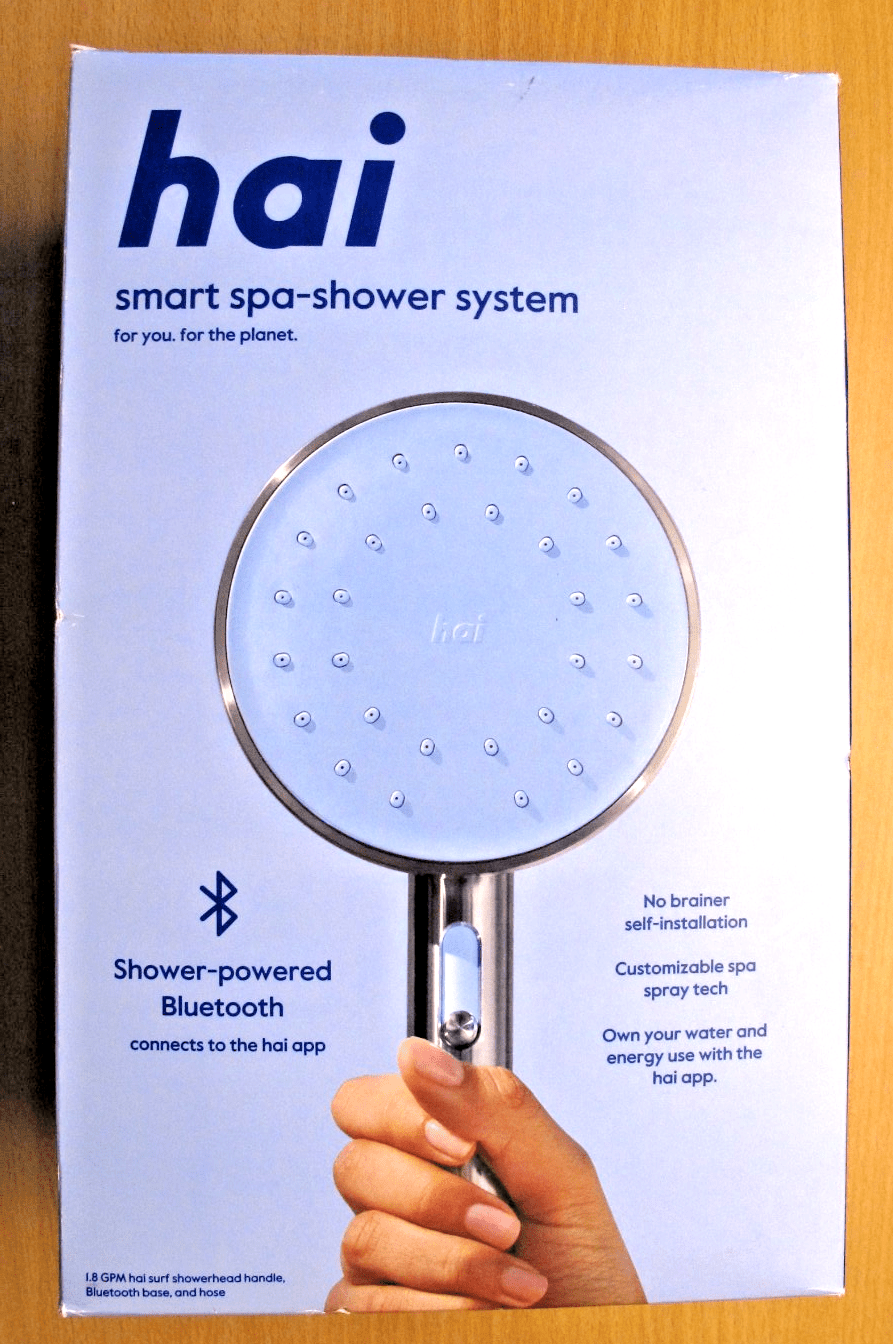 Hai Spa Shower Systems 1.8 GPM Powered Bluetooth COLOR - SURF Open Box New - MagsTag