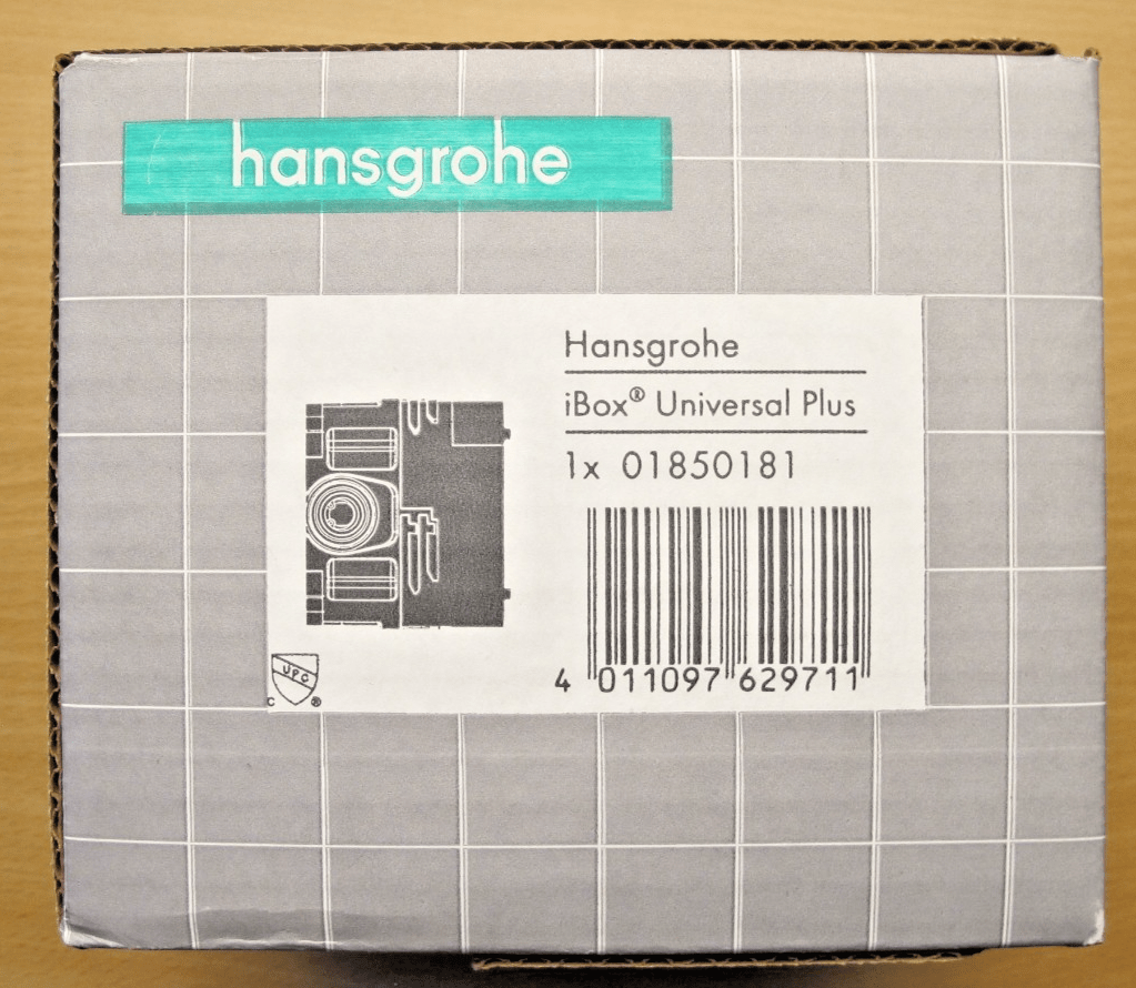 Hansgrohe 01850181 iBox Universal Plus with Service Stops ¾", 3/4 Unused - MagsTag