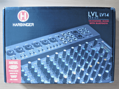Harbinger LV14 14 Channel Analog Mixer With Bluetooth FX & USB Audio New - MagsTag