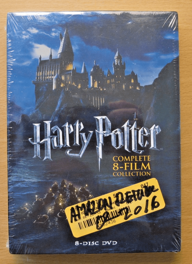 Harry Potter The Complete 1 - 8 Film Collection DVD 2011 8 - Disc Box Set New - MagsTag