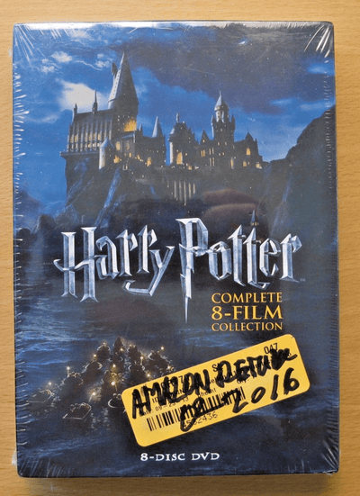 Harry Potter The Complete 1 - 8 Film Collection DVD 2011 8 - Disc Box Set New - MagsTag