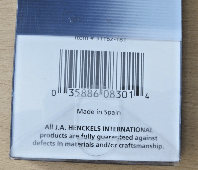 Henckels CLASSIC 7-inch Flat Tine Carving Fork New Unused - MagsTag