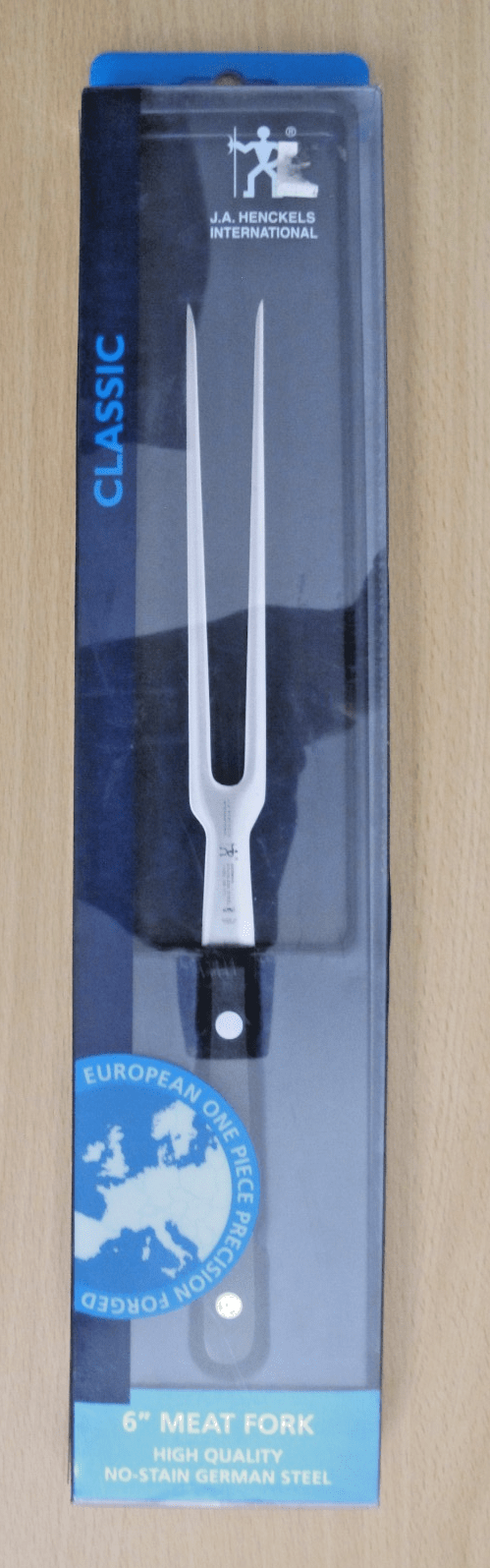 Henckels CLASSIC 7-inch Flat Tine Carving Fork New Unused - MagsTag