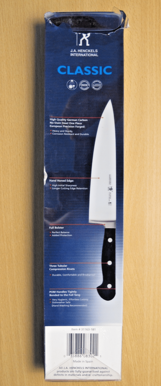 HENCKELS Classic Razor - Sharp 7 - inch Bread Knife, Cake Knife, German New Open BOX - MagsTag