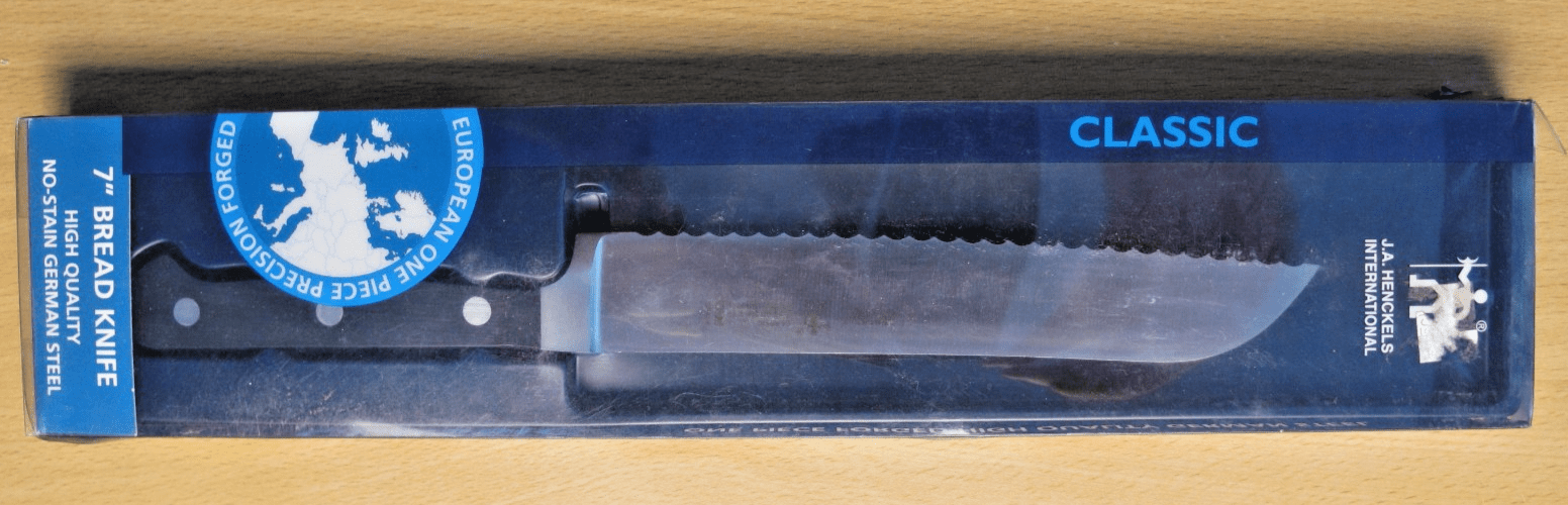 HENCKELS Classic Razor - Sharp 7 - inch Bread Knife, Cake Knife, German New Open BOX - MagsTag