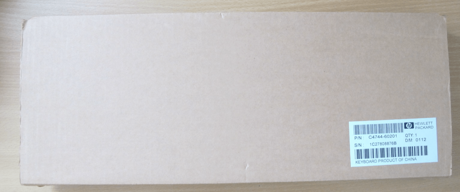 Hewlett - Packard C4744 - 60201 Wired Keyboard Unused open box - MagsTag