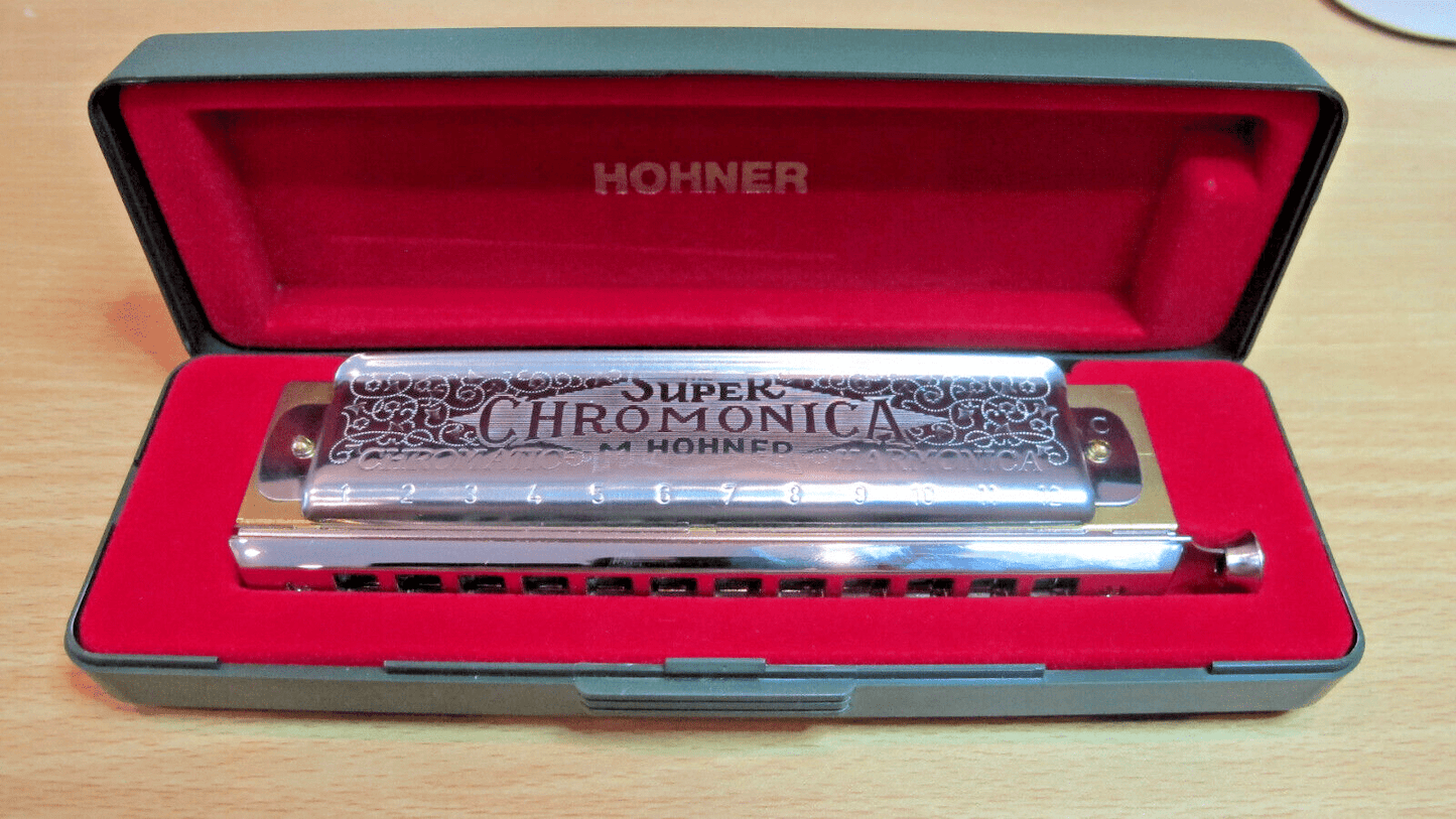 Hohner Super Chromonica 270/48 - Key of C - MagsTag