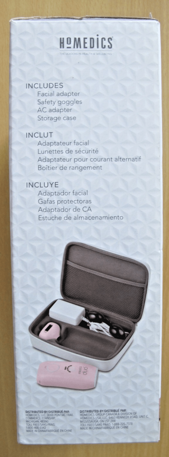 Homedics Duo Lite Permanent Hair Reduction IPL - HH180 - MagsTag