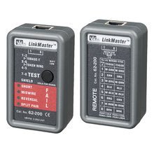 Ideal Linkmaster 62 - 200 Data Cable Tester RJ - 45 CAT5e/6 Wiremapper - MagsTag