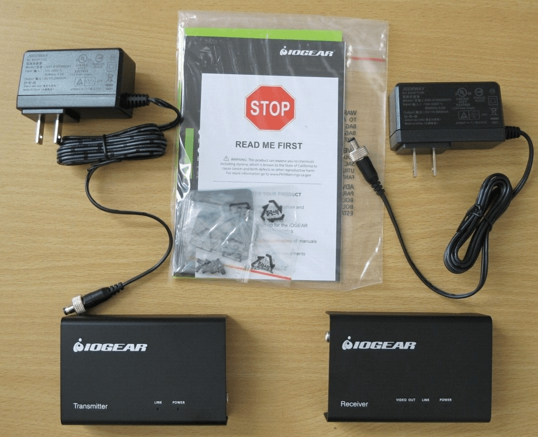 IOGEAR HDBaseT HDMI Extender Over Cat5e/6 4K UHD - Up To 230ft 1080P - MagsTag