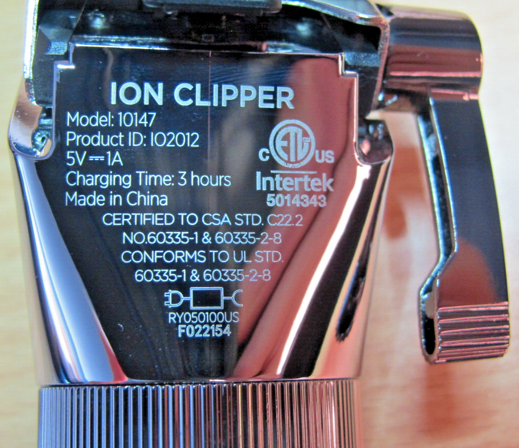 Ion Extreme High Torque Cordless Hair Clipper Open Box Unused - MagsTag