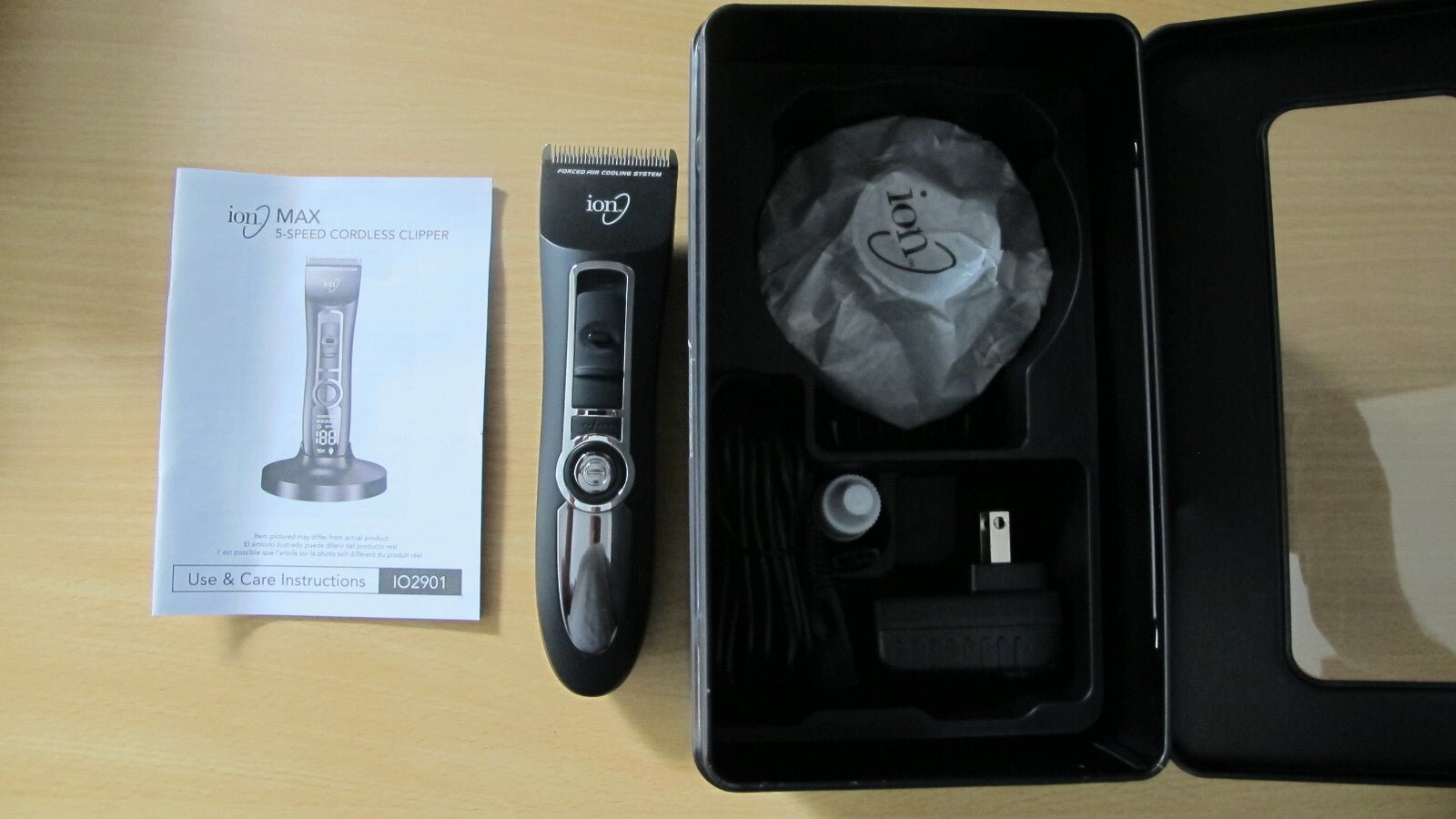 ION MAX 5 - Speed Adjustable Blade Cordless Clipper Mint Unused - MagsTag