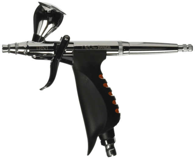 Iwata Airbrushes Gravity Feed Trigger Airbrush TRN1 IWAN5500 Open Box unused - MagsTag