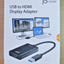 j5create USB 3.0 - to - HDMI/DVI Display Adapter UA350 Mac Windows Unused - MagsTag