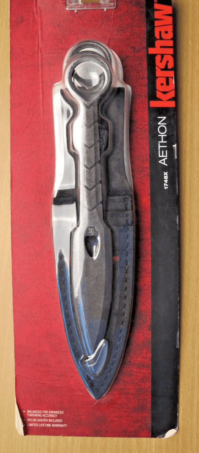 Kershaw Aethon Throwing Knives 1748X 3 Pack Sheath Case Stainless Knife 4.5” - MagsTag