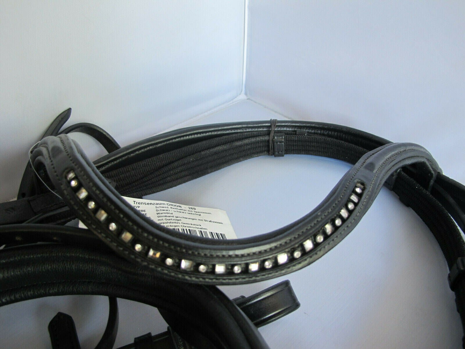 Kieffer Black Snaffle Bridle Orion 269 - MagsTag