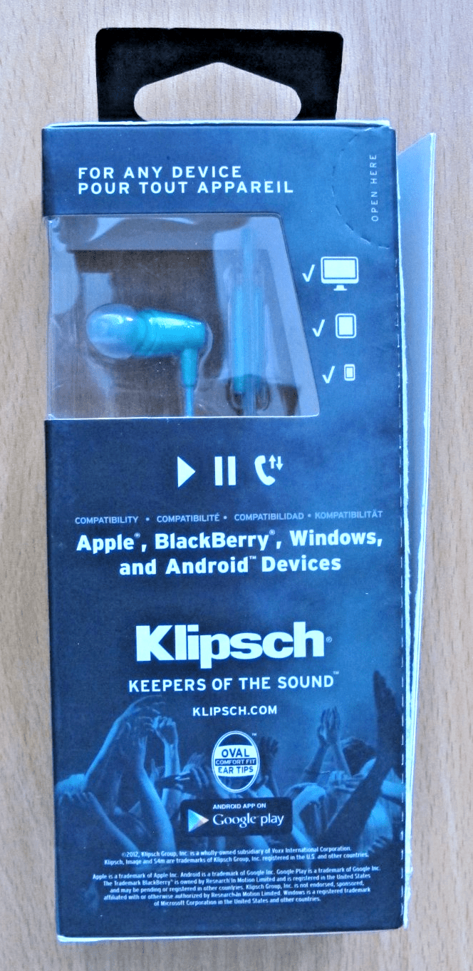Klipsch S3M in - Ear Headphone (Jade) New never used - MagsTag