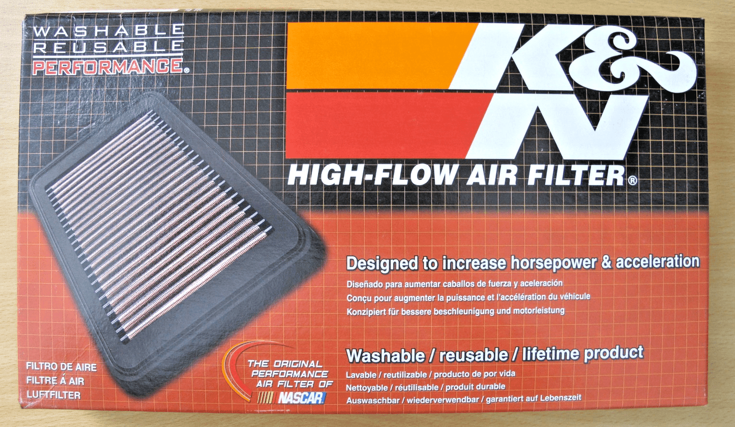 K&N Performance High Flow Washable Engine Air Filter 33 - 2468 Honda Civic Acura - MagsTag
