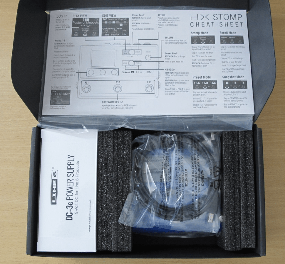 Line 6 HX Stomp Ltd Ed Lightning Blue Multi - Effects Pedal Lightning Blue Unused - MagsTag