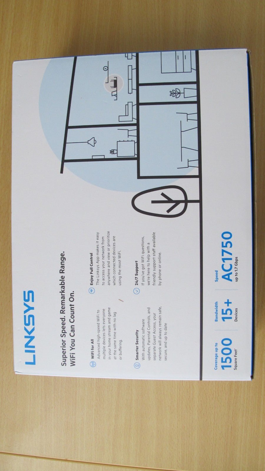 LINKSYS EA7200 4-PORT WI-FI 5 DUAL-BAND ROUTER, EA7200 Unused - MagsTag