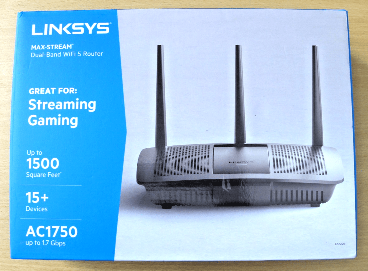 LINKSYS EA7200 4-PORT WI-FI 5 DUAL-BAND ROUTER, EA7200 Unused - MagsTag