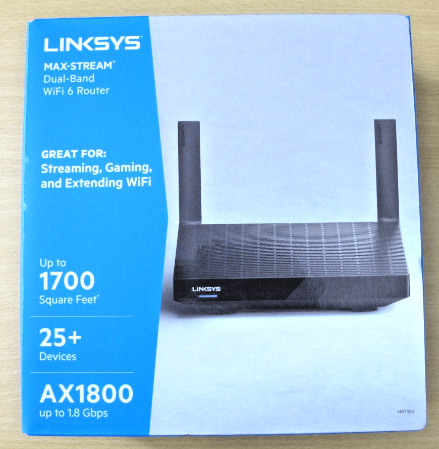 Linksys MR7350 Max-Stream WiFi 6 AX1800 Dual-Band Gigabit LAN USB 3.0 Unused NIB - MagsTag