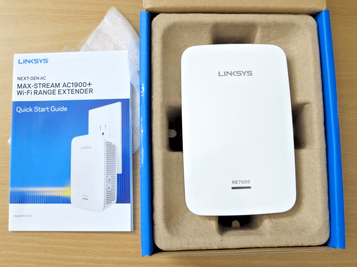 Linksys RE7000 v2 Max Stream AC1900 Gigabit Range Extender WiFi Booster Repeater - MagsTag