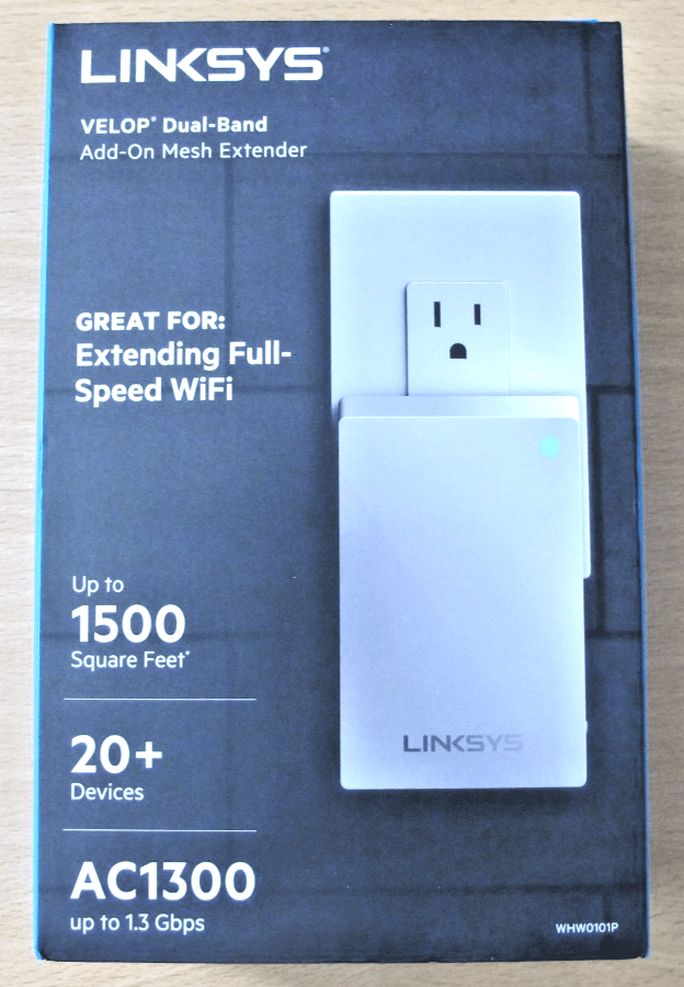 Linksys Velop dual-band addon Mesh WiFi Extender AC1300 WHW0101P Unused - MagsTag